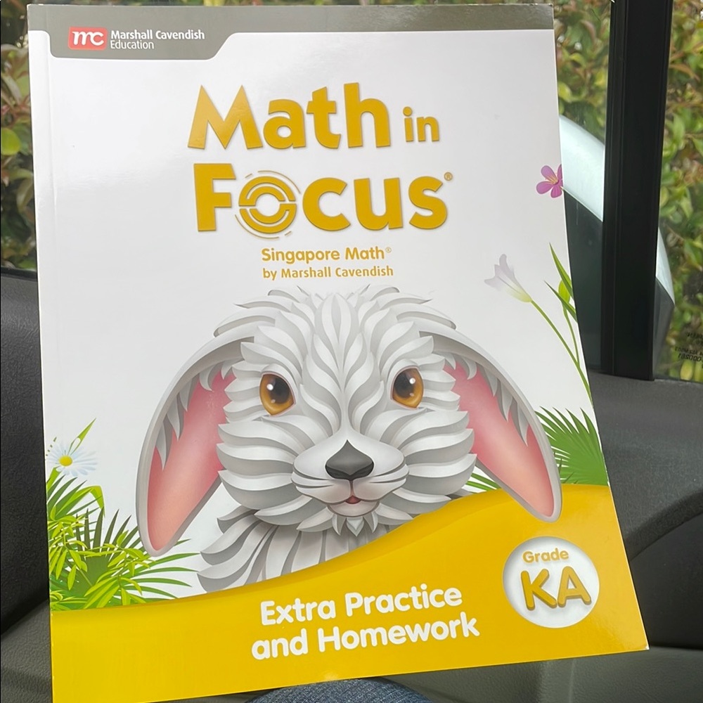 Marshall Cavendish Math in Focus Children Grade KA NWOT
